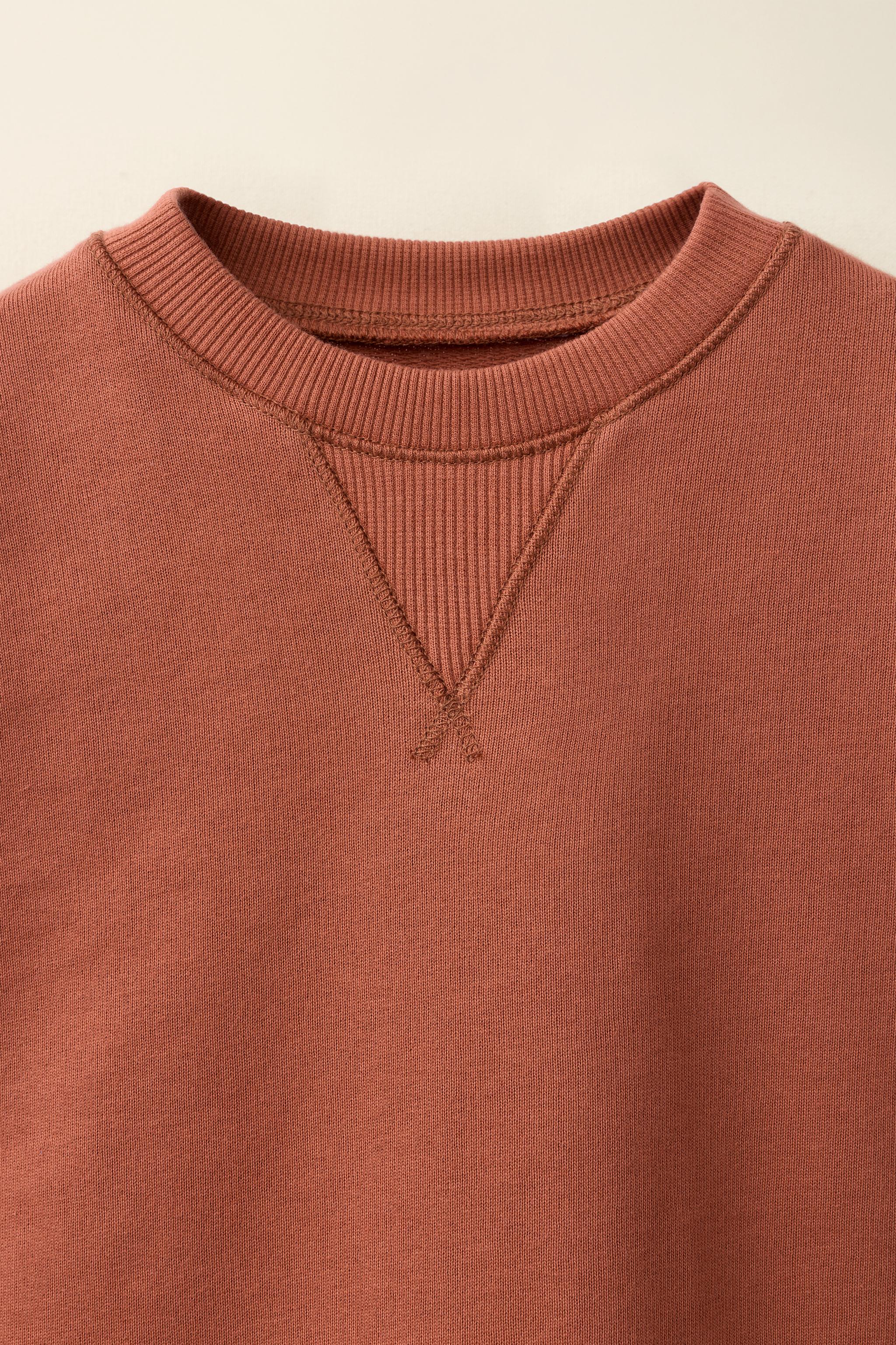 PLAIN SWEATSHIRT CREATED BY CARAMEL LONDON X ZARA